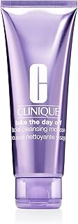 Clinique Take The Day Off Facial Cleansing Mousse With Hyaluronic Acid + Glycerin | Dissolves Makeup, Sunscreen + Pollution | For All Skin Types, 4.2 Fl Oz