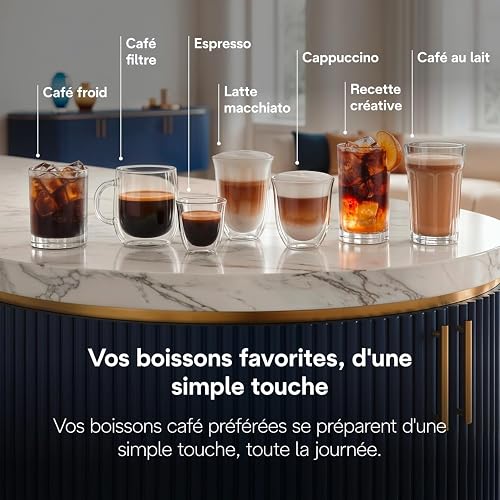 De'Longhi Eletta Explore - Machine à Café Automatique 50 Boissons Cold Brew - 6