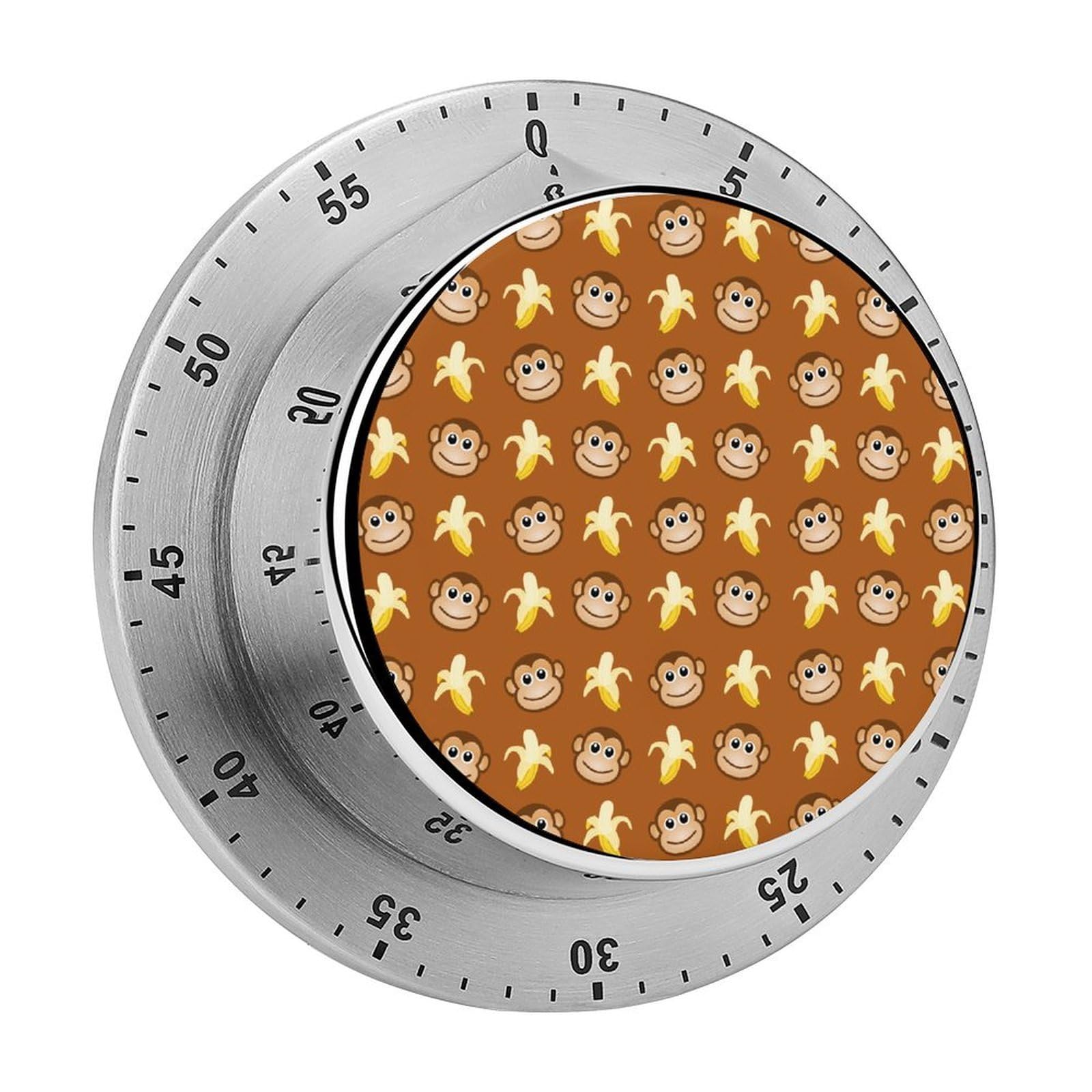 Monkeys Love Banana Mechanical Rotary Timer, Used for Daily Timing
