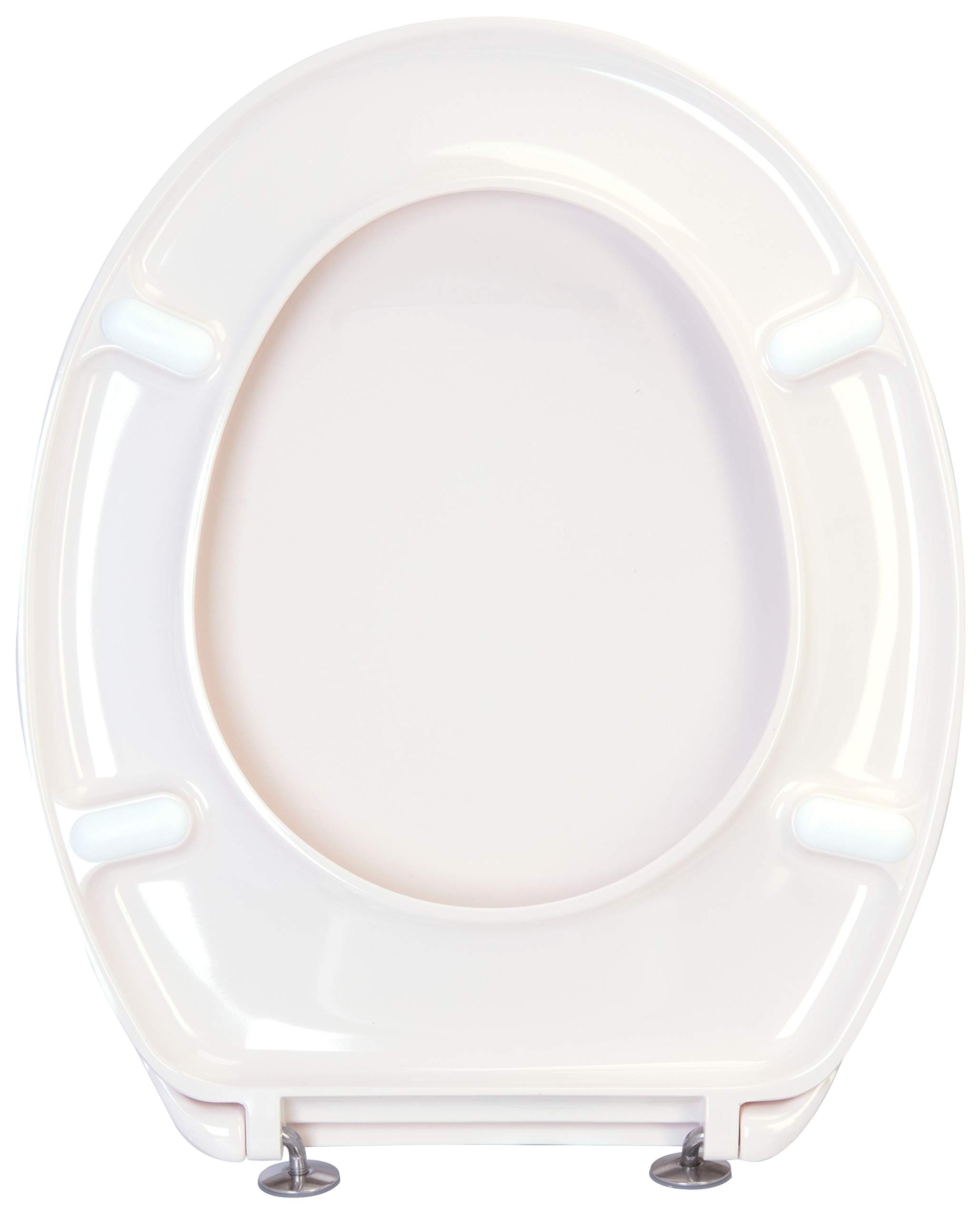 Cornat KSCET23 - Sedile WC "Cetina", in Duroplast, facile da pulire, design a tinta unita, si adatta a qualsiasi bagno/sedile WC/copriwater/copriwater/copriwater