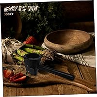 Vista 7 de Cabilock Fácil rizador de verduras, afilador multifuncional para zanahorias, pepinos y más, negro para presentación artística de alimentos