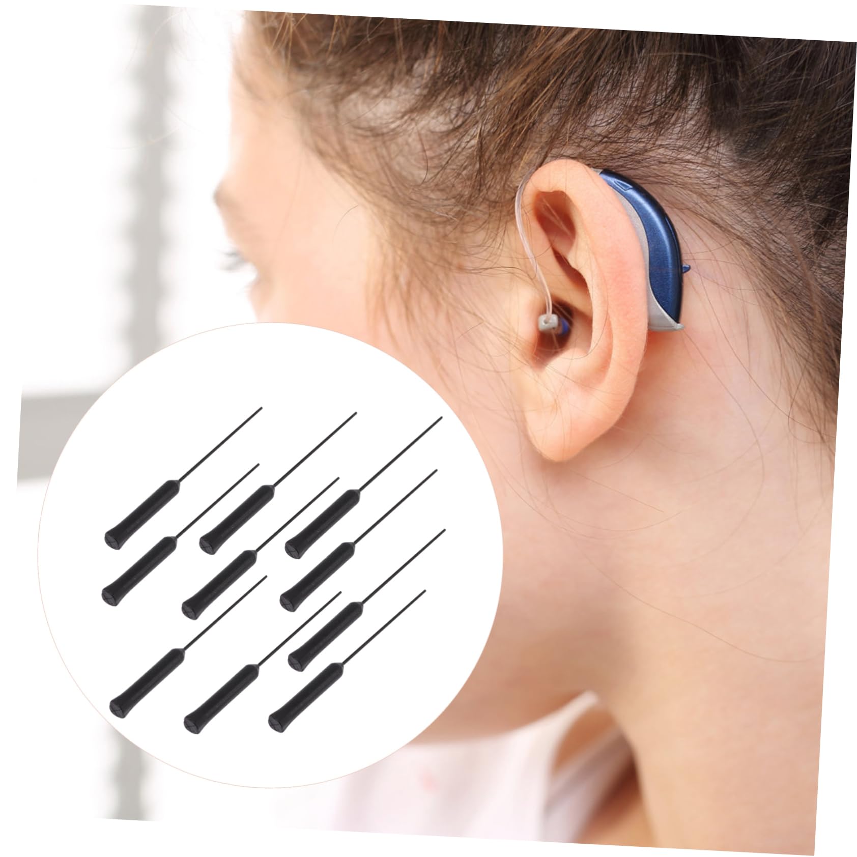 5 Set Pulitori Per Apparecchi Acustici Per Manutenzione E Accessori Per Apparecchi Acustici Facili Usare E 10 Pezzi*5