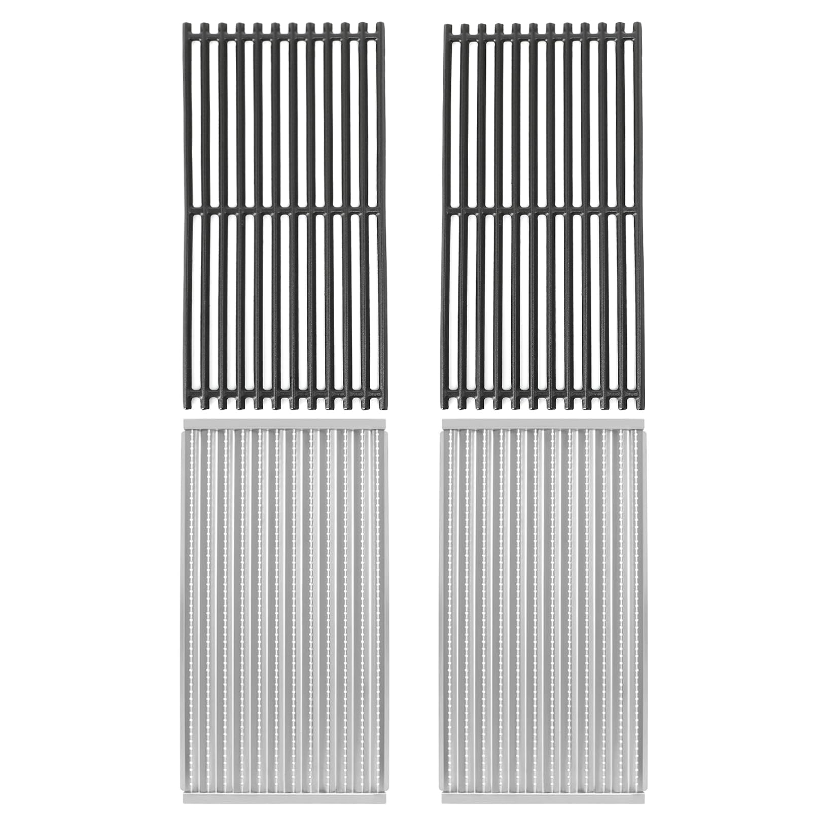 17" G362-2100-W1 G369-0030-W1 Grill Emitter Plates & Cooking Grates Replacement Parts for Charbroil TRU-Infrared 463632320 463642316 463644220 463675016 463245518