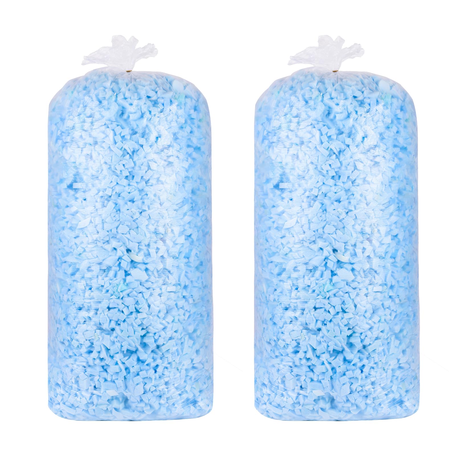 JingleChoo 10lbs Bean Bag Filler, Shredded Memory Foam for Bean Bags, Dog Beds, Cushions, Pillows, Comfortable and Durable