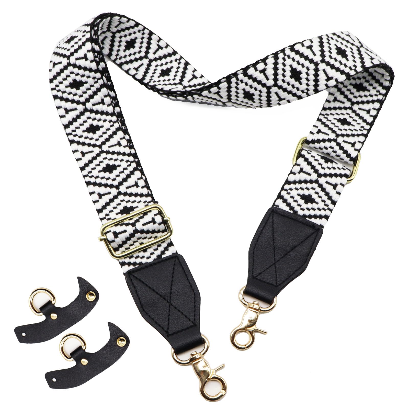 LEMEDE Purse Strap Replacement Crossbody 1.5" Wide Shoulder Strap Adjustable Straps Handbag Strap Replacement Belts