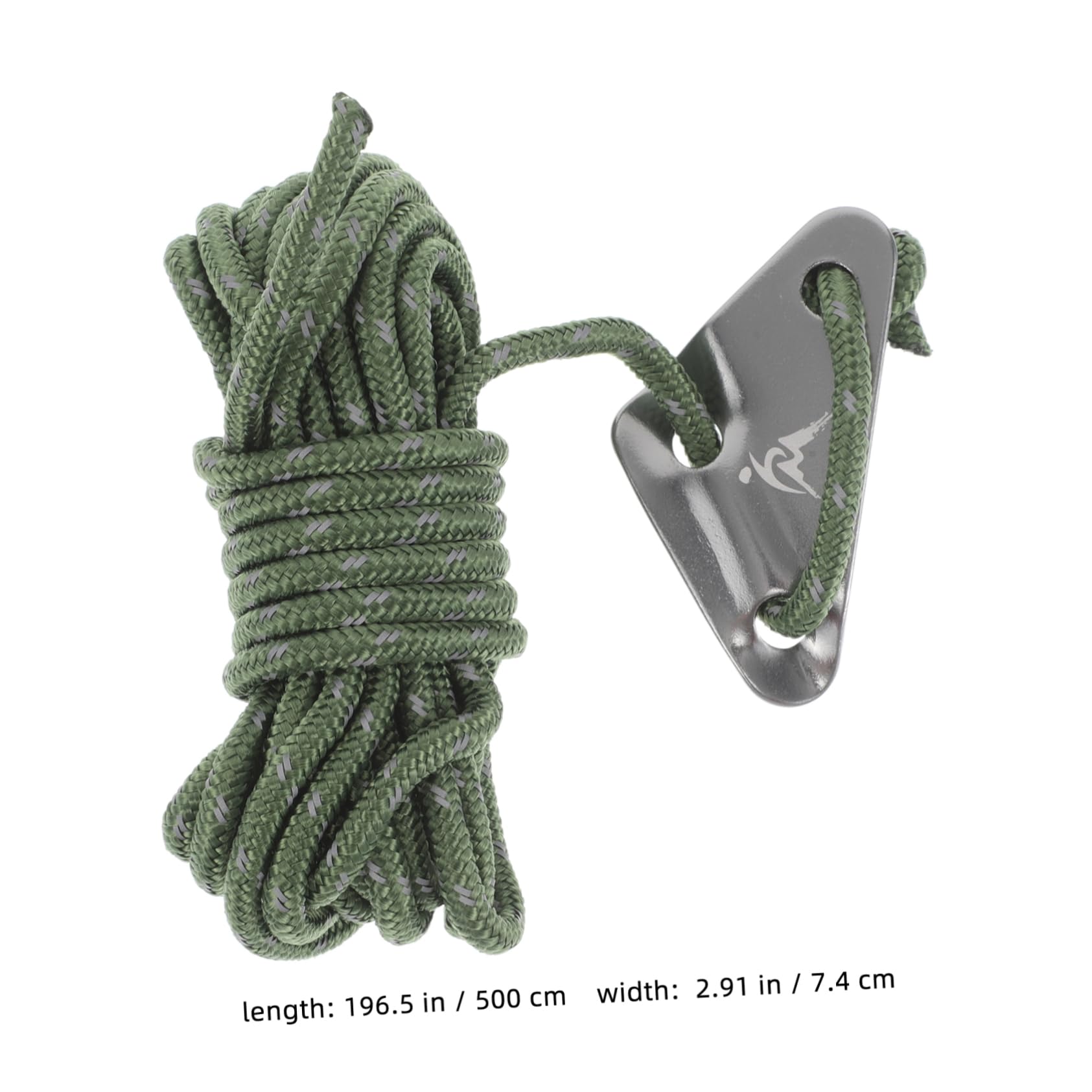 GOOHOCHY 8Pcs Reflective Camping Tent Rope High Strength Cord for Tarp and Tree Climbing Versatile Outdoor Gear for Securing and Adjusting for Hiking