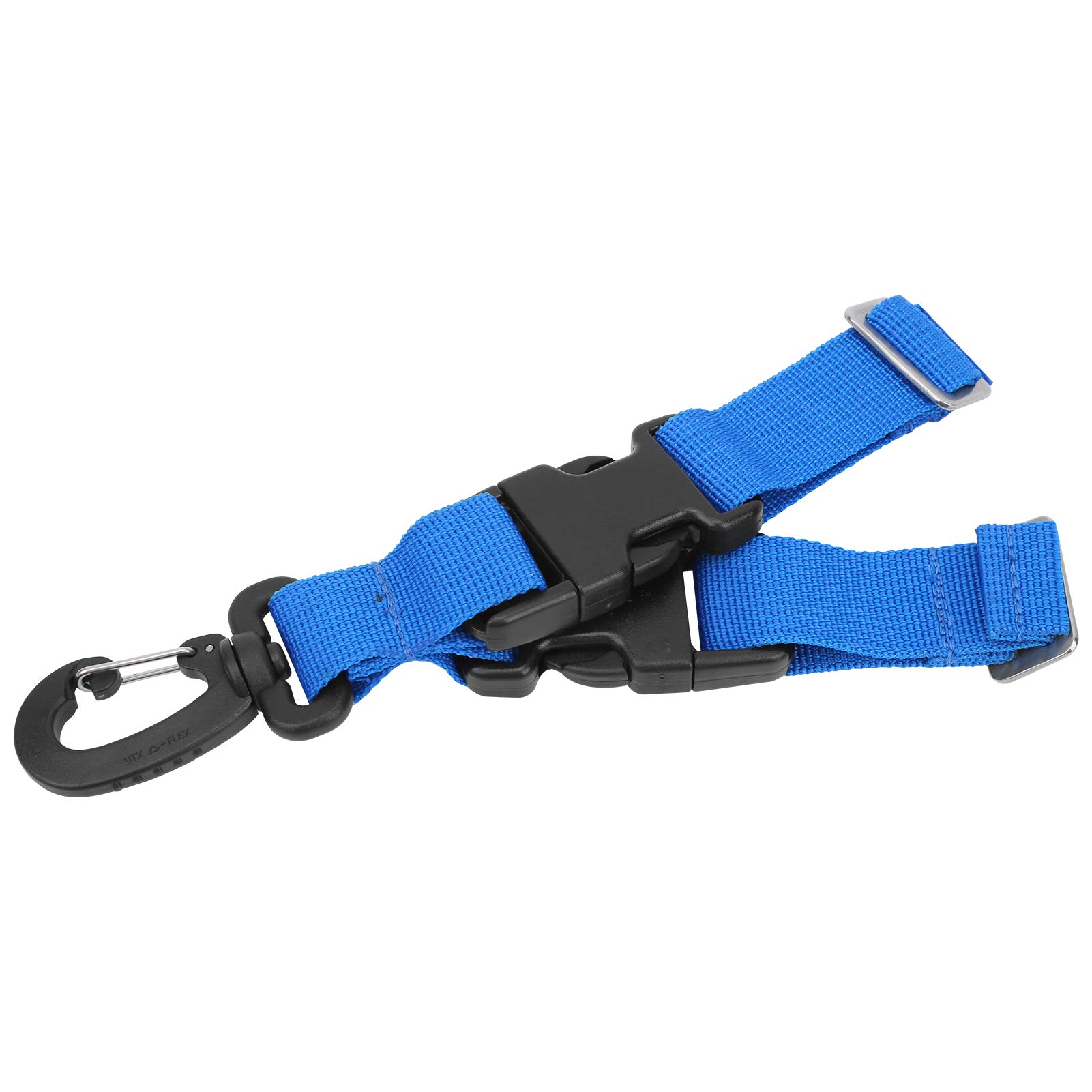 Sangle de maintien pour palmes de plongée bleue avec boucle de suspension rapide - 8