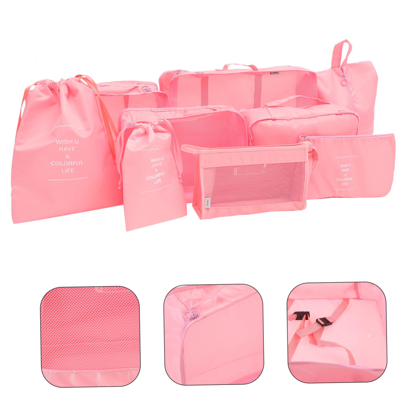 Alipis Borsa da Viaggio Tutto per Abiti di Borse Portaoggetti per Viaggi Organizer per Bagagli in Leggero e Pratico per Contenere Vestiti Biancheria Sporca e Accessori
