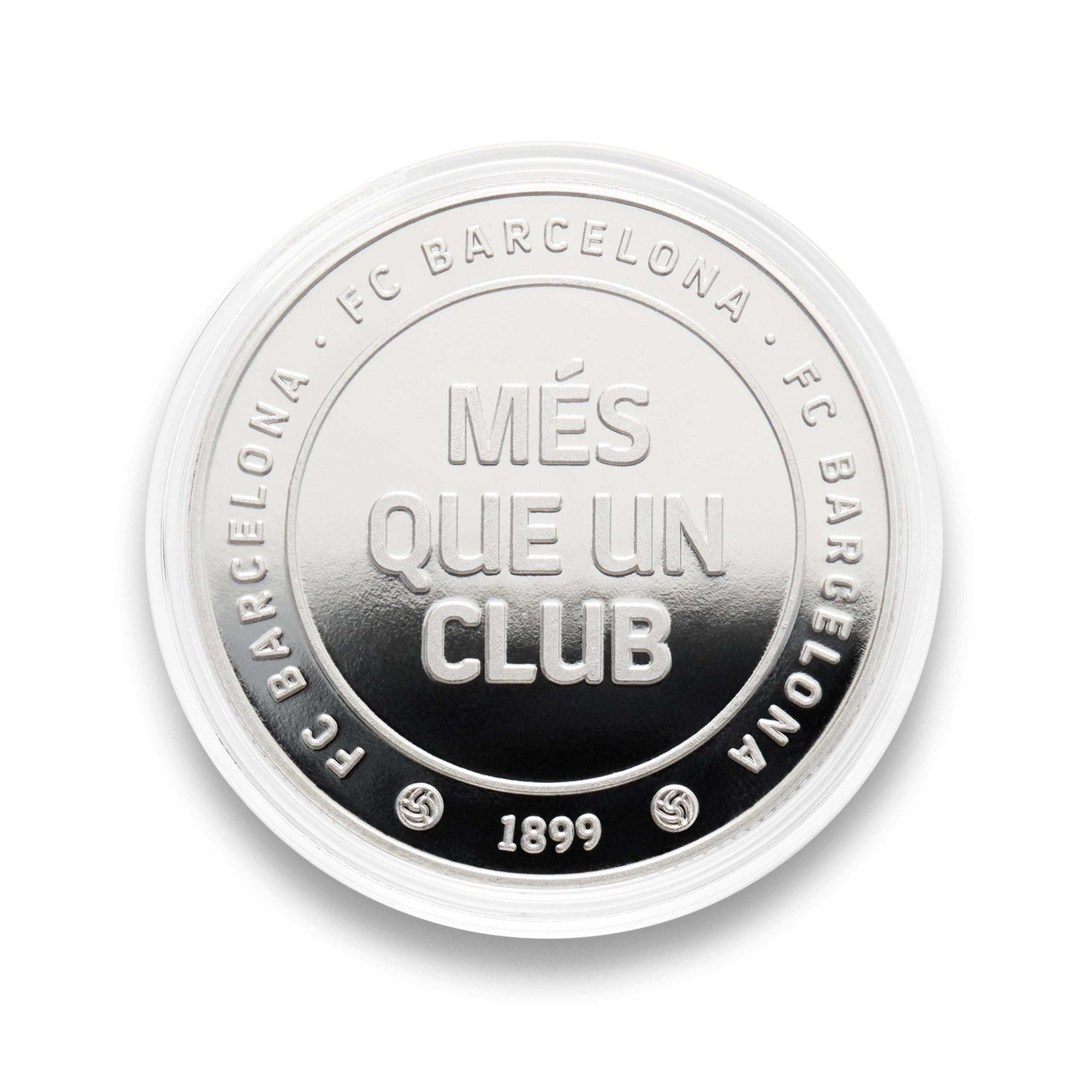 FC Barcelona Special Edition, oficjalna naszywka, napis "Més Que Un Club", nikl, upominkownik, kolekcjoner, oficjalnie licencjonowany produkt