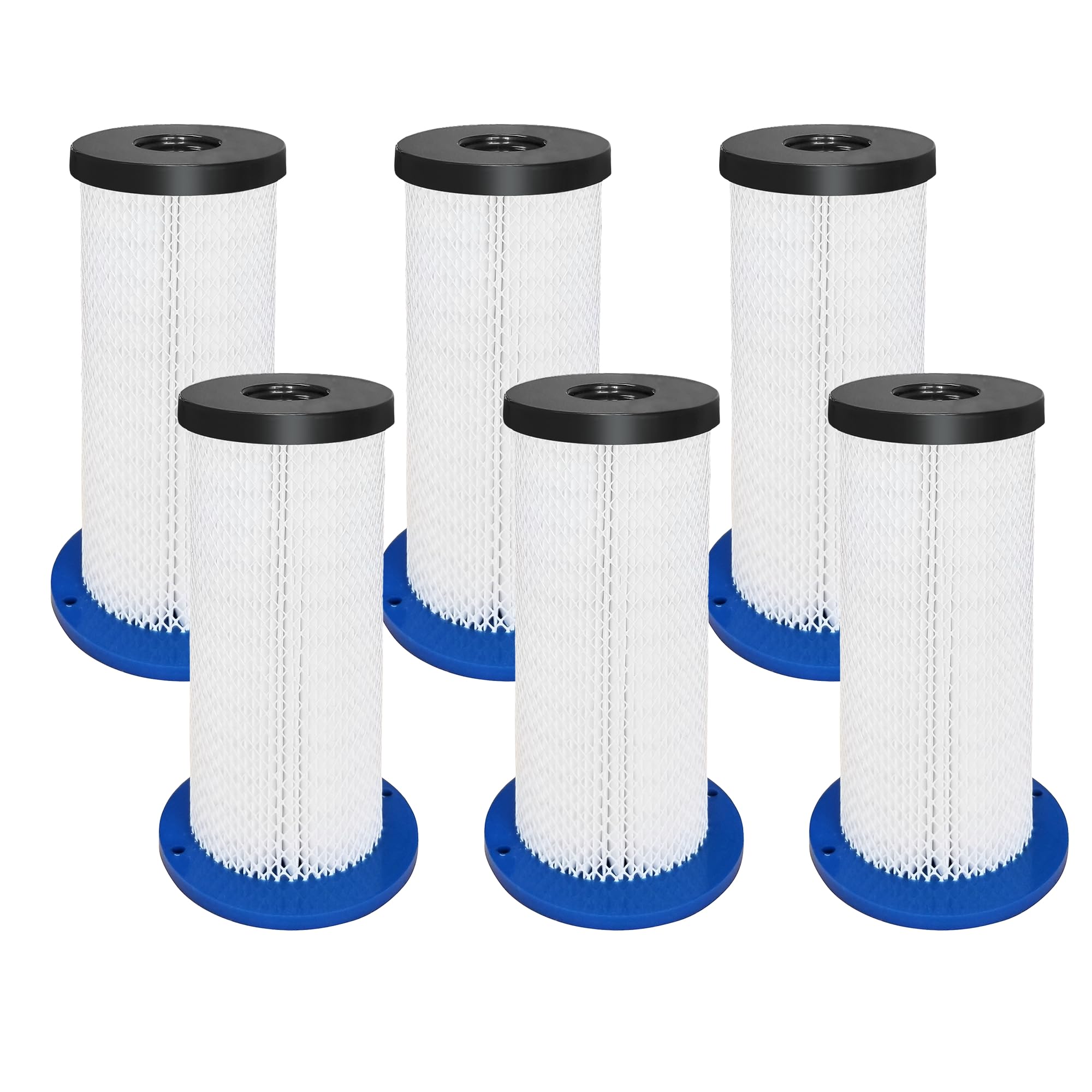 Smilefil 6 Pack Premium 200700070 S26 HEPA Filter Compatible with Pullman Ermator S-Series S13, S26, S36, S1400 S20 HTC50 and Bona DCS 70. Compare to Part # 200700070