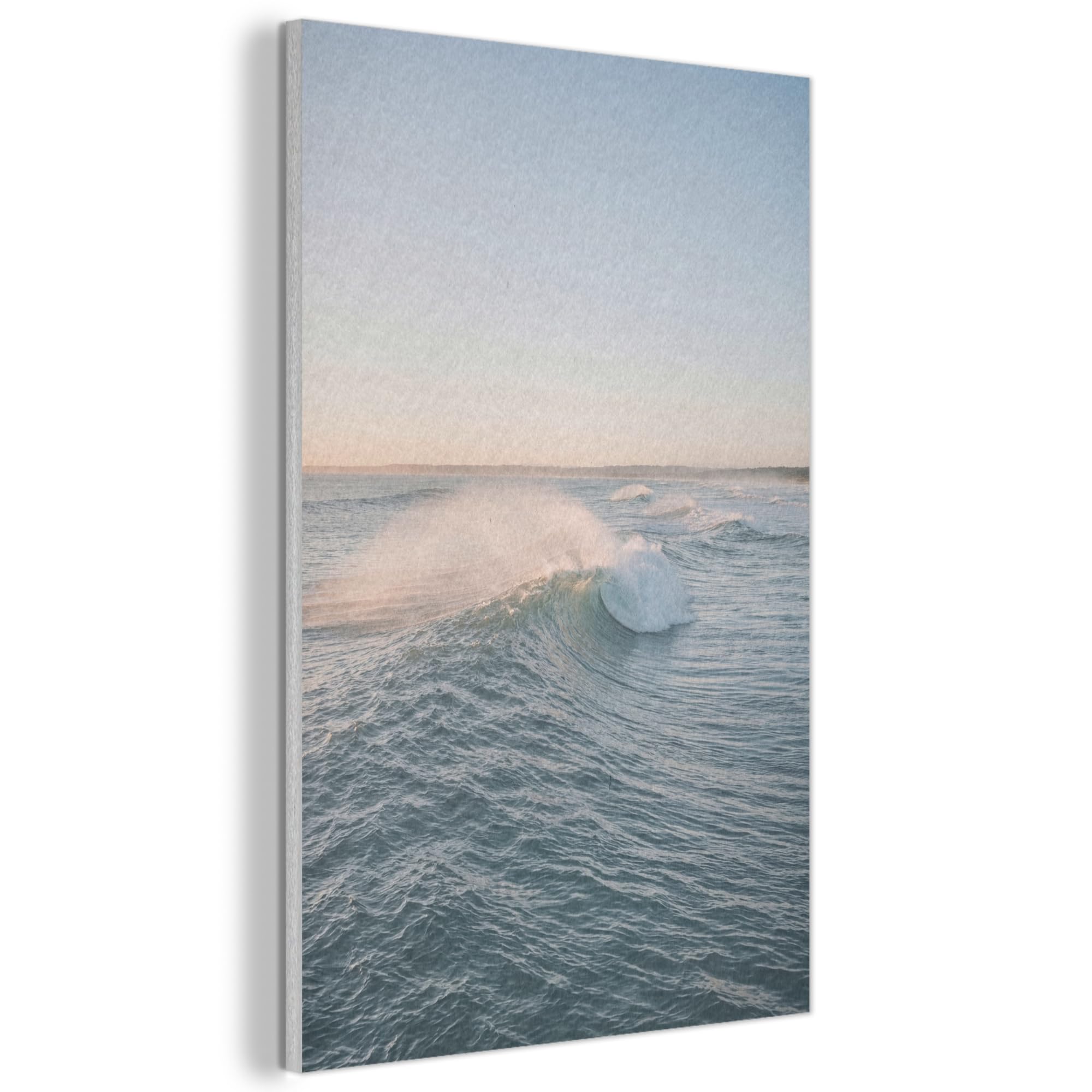 MuchoWow© Felt Panel 40x60 cm Room Style Piece Wallfillers Visual Display Decoration Wall Art Wave - Sea - Water