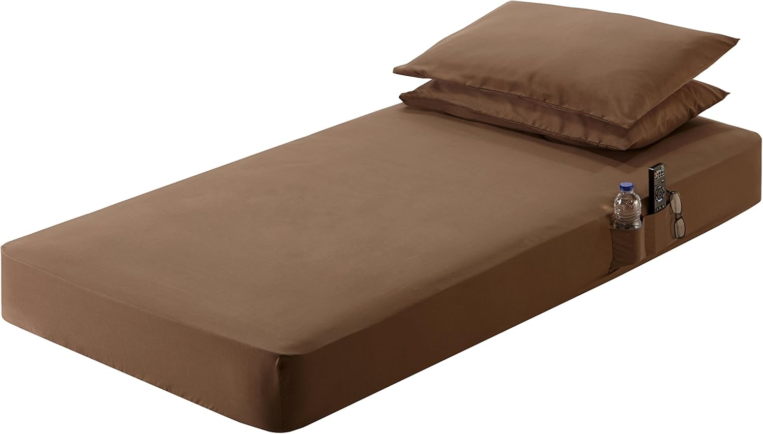Naptime 35 X 79 X 7.5 Inch Brown Bed Sheet Fits Freightliner Cascadia, Century, Columbia, Classic, FLD & M2