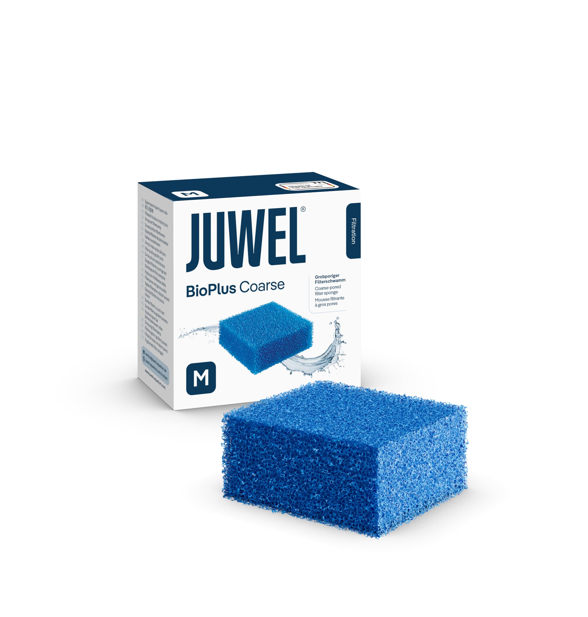 JUWEL Aquarium Filterschwamm grob bioPlus M