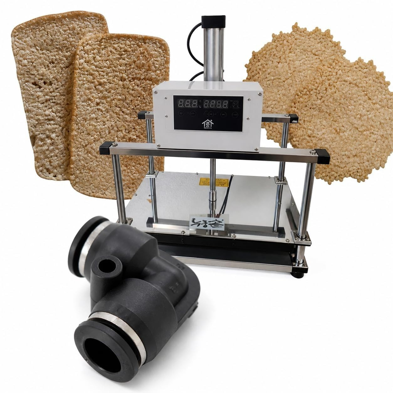 Ligne de production de machine à craqueler de riz : raccord d'air