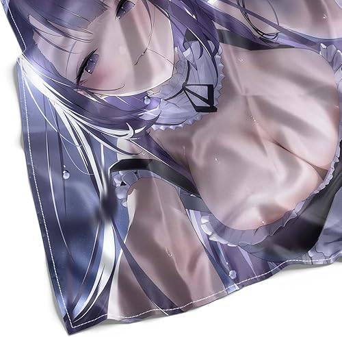 Miniatura 4 de HOMEDÉCORCUSTOM - Tapiz de anime para niña, tapiz de personaje Hentai Anime Waifu, Ecchi Otaku, decoración de pared para dormitorio, 40 x 50 pulgadas