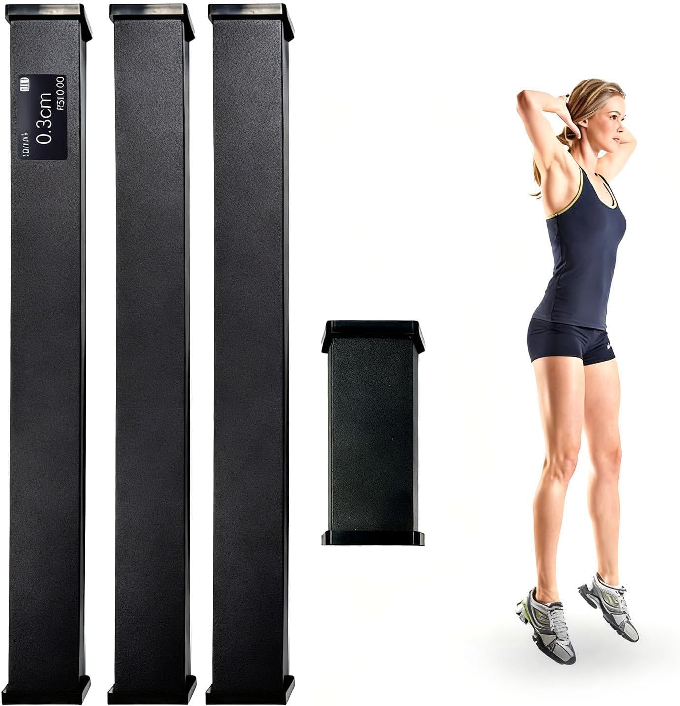 YXFAZPP Vertical Jump Tester - Measure Jump Height, Rsi, Power & Contact Time - Smart Sensor With App For Athletes