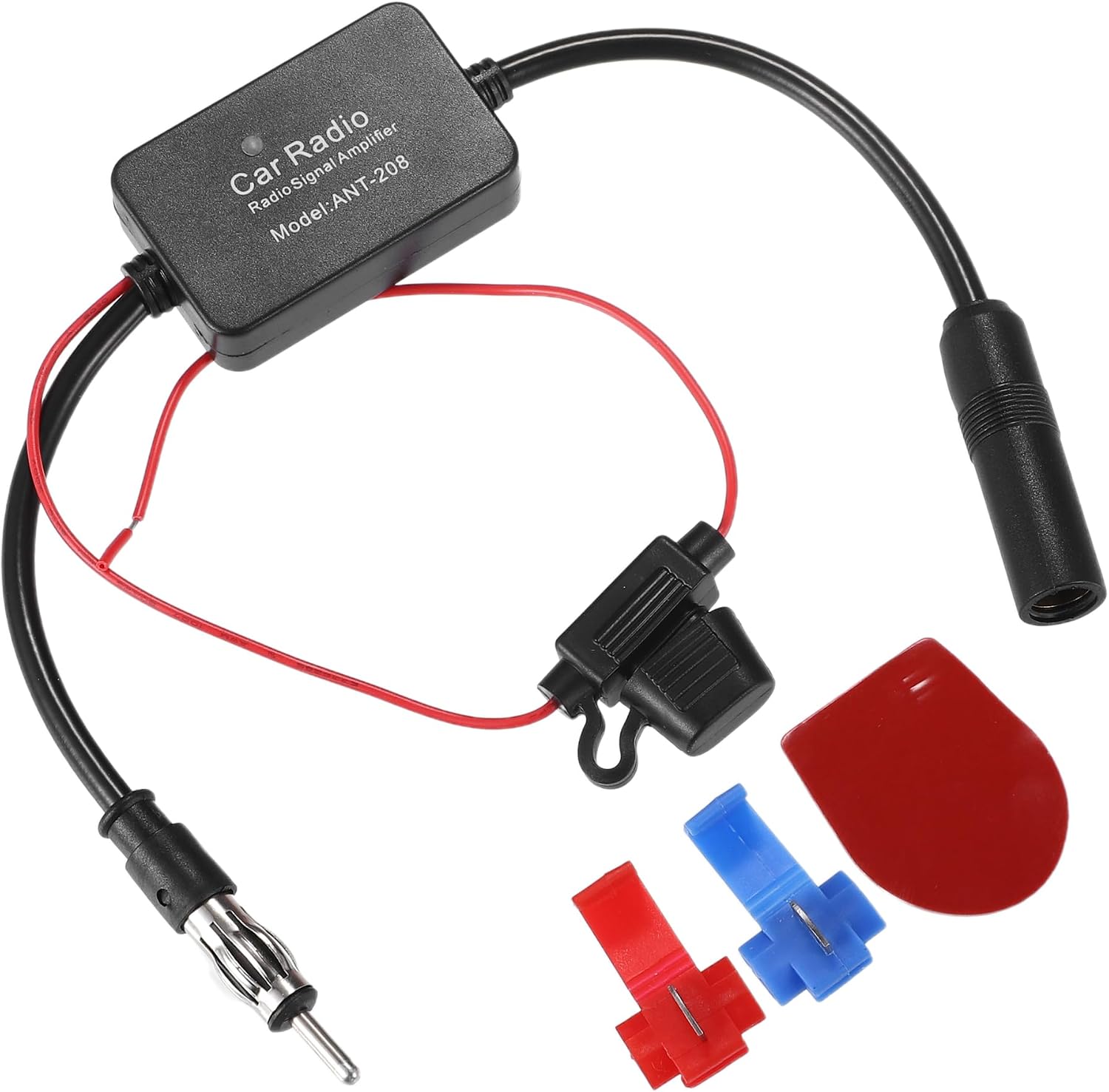 uxcell FMアンテナアンプ カーラ
