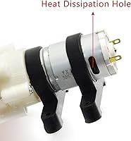 Vista 2 de Gikfun Mini DC 6V to 12V R385 Water cooled Water Pump Air Diaphragm Pump EK1856