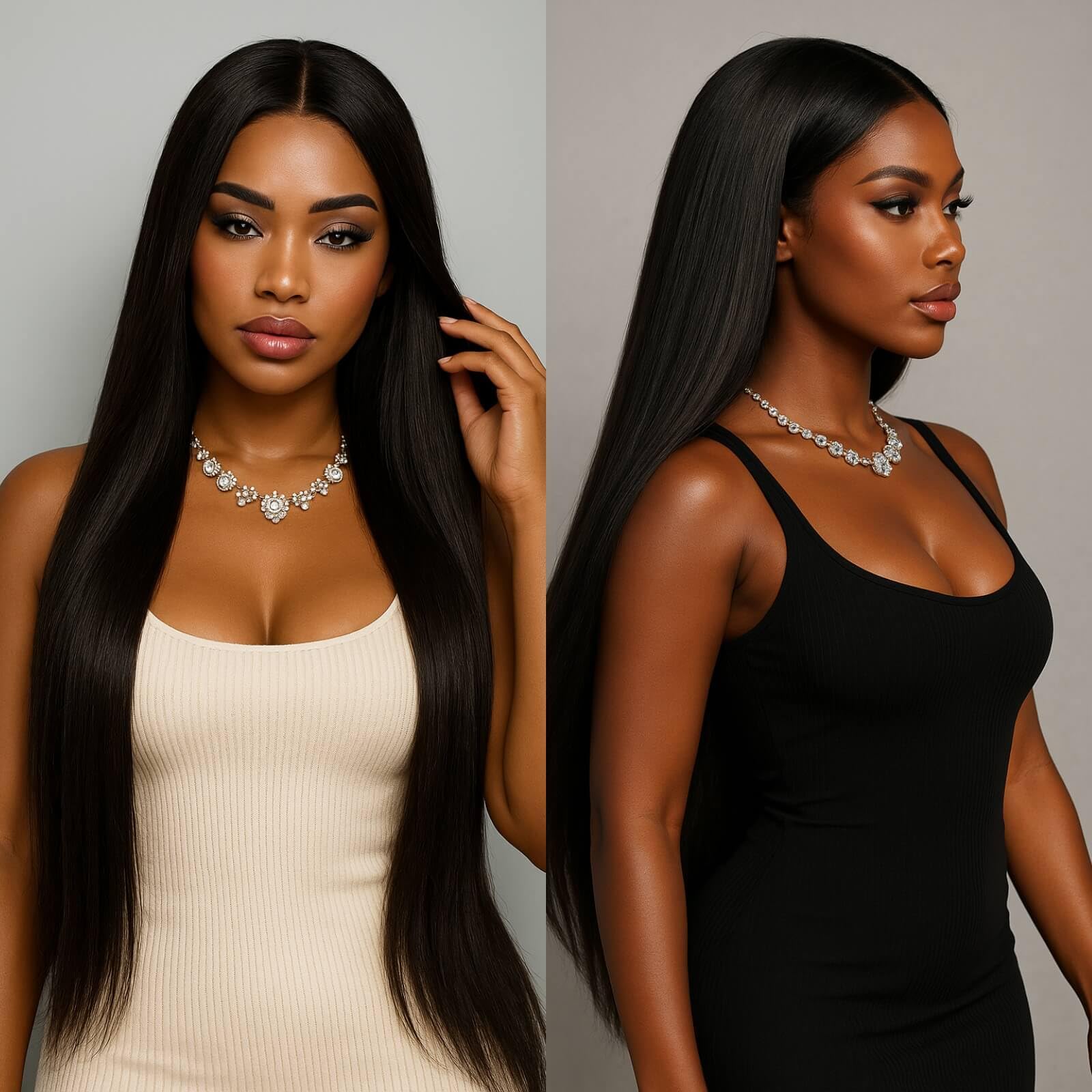 24 Inch 250 Density Straight HD Lace Front Wigs Human Hair Pre Plucked Bleached Knots 15A 13x4 Transparent Lace Frontal Human Hair Wig , No Synthetic