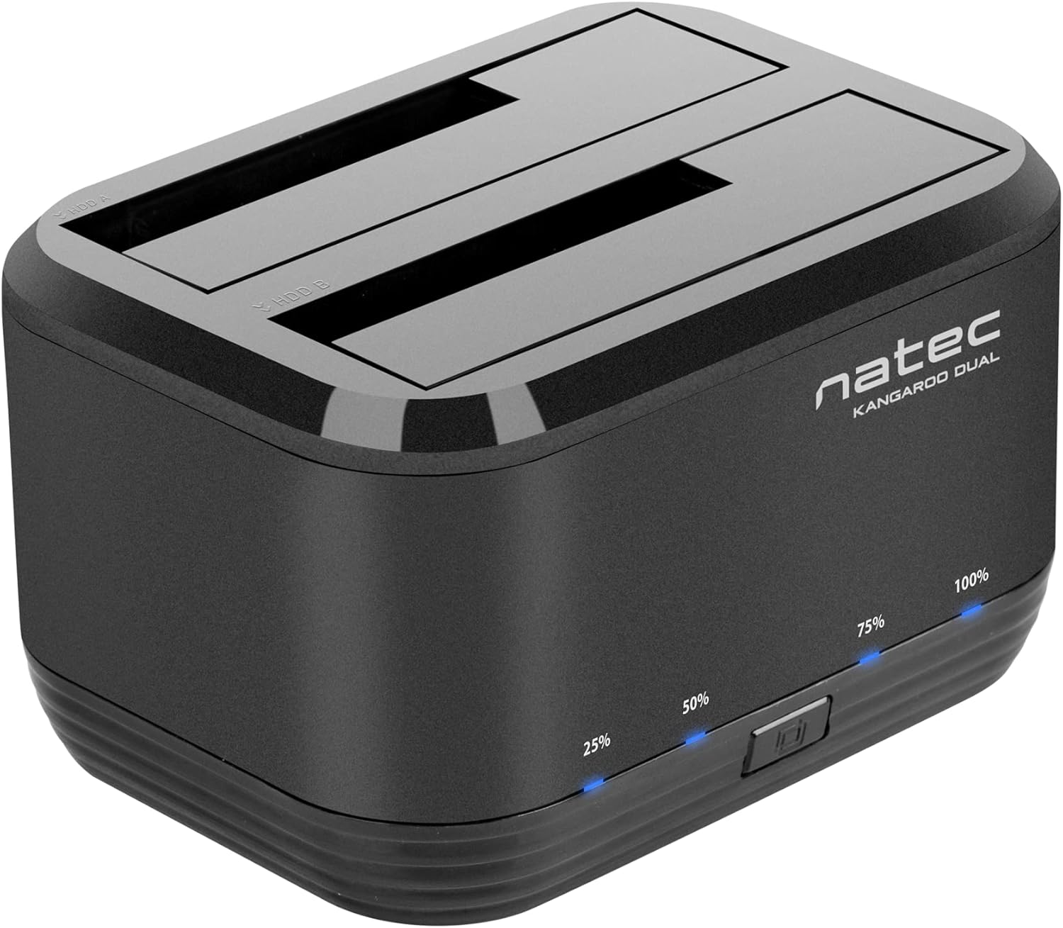 Natec Docking Station Kangaroo Dual 2.5''/3.5'' HDD USB 3.0 + AC Adapter
