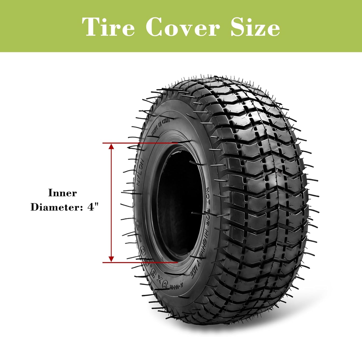 Parts Camp 9x3.50-4 Tire and Inner Tube Set 9x3-1/2 Interchangeable Fit Mini ATV, Go Kart, Stand Up/Skateboard Scooter, Lawn Mower, Tractors with Patch Kit (2xTires and 2 x Inner Tubes)