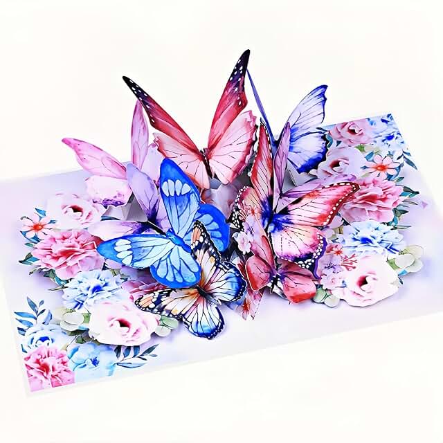 Steelhill Butterfly Pop-Up Mother’s Day Card