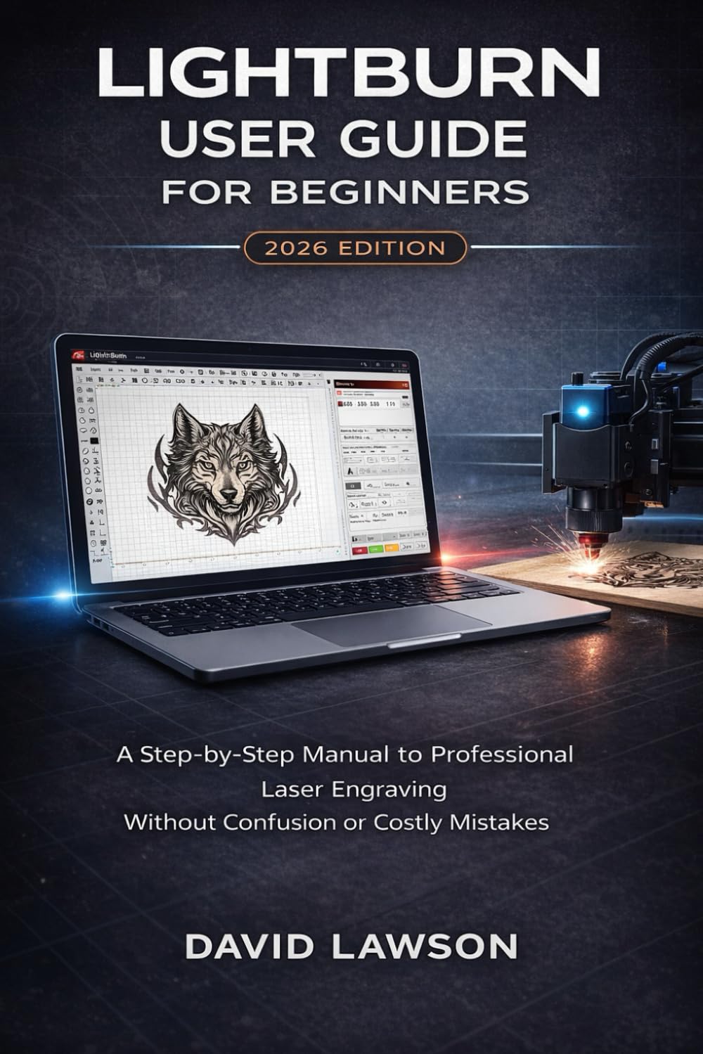 LightBurn User Guide for Beginners – 2026 Edition: A Step-by-Step Manual to Professional Laser Engraving Without Confusion or Costly Mistakes