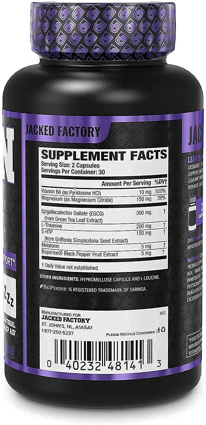 Burn XT Thermogenic Fat Burner & Lean PM Nighttime Weight Loss Supplement for Men & Women 60 Veggie Diet Pills : Health & Household