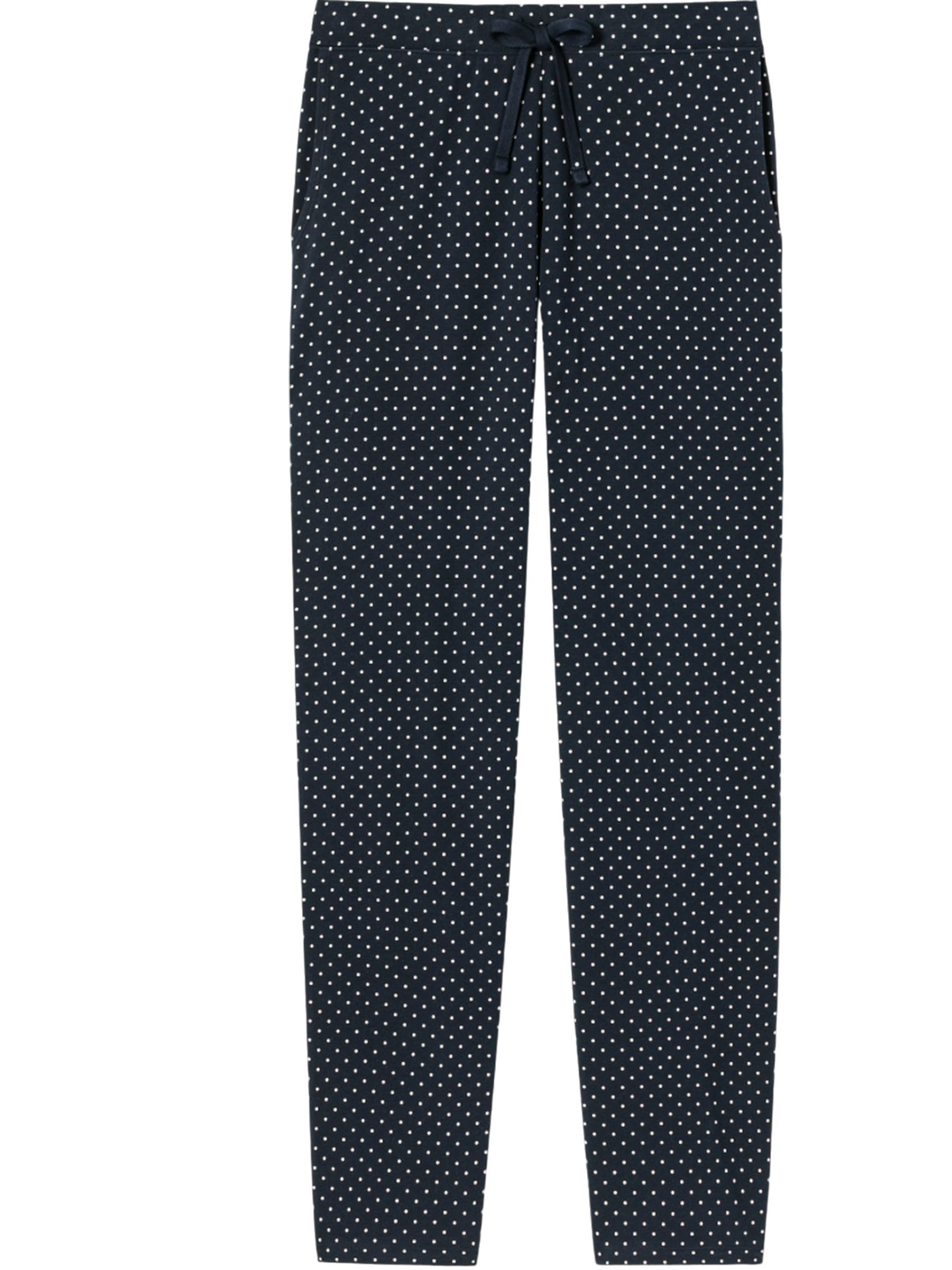 Schiesser Damen Schlafhose lang Baumwolle gemustert Mix + Relax
