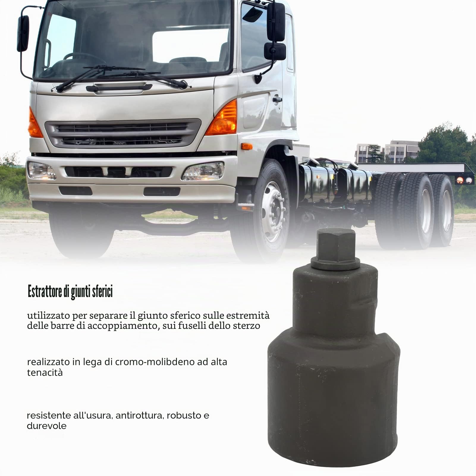 Strumento per la Rimozione del Giunto Sferico del Camion Estrattore Estrattore Separatore per Carichi Pesanti per la Manutenzione delle Riparazioni,Utensili manuali