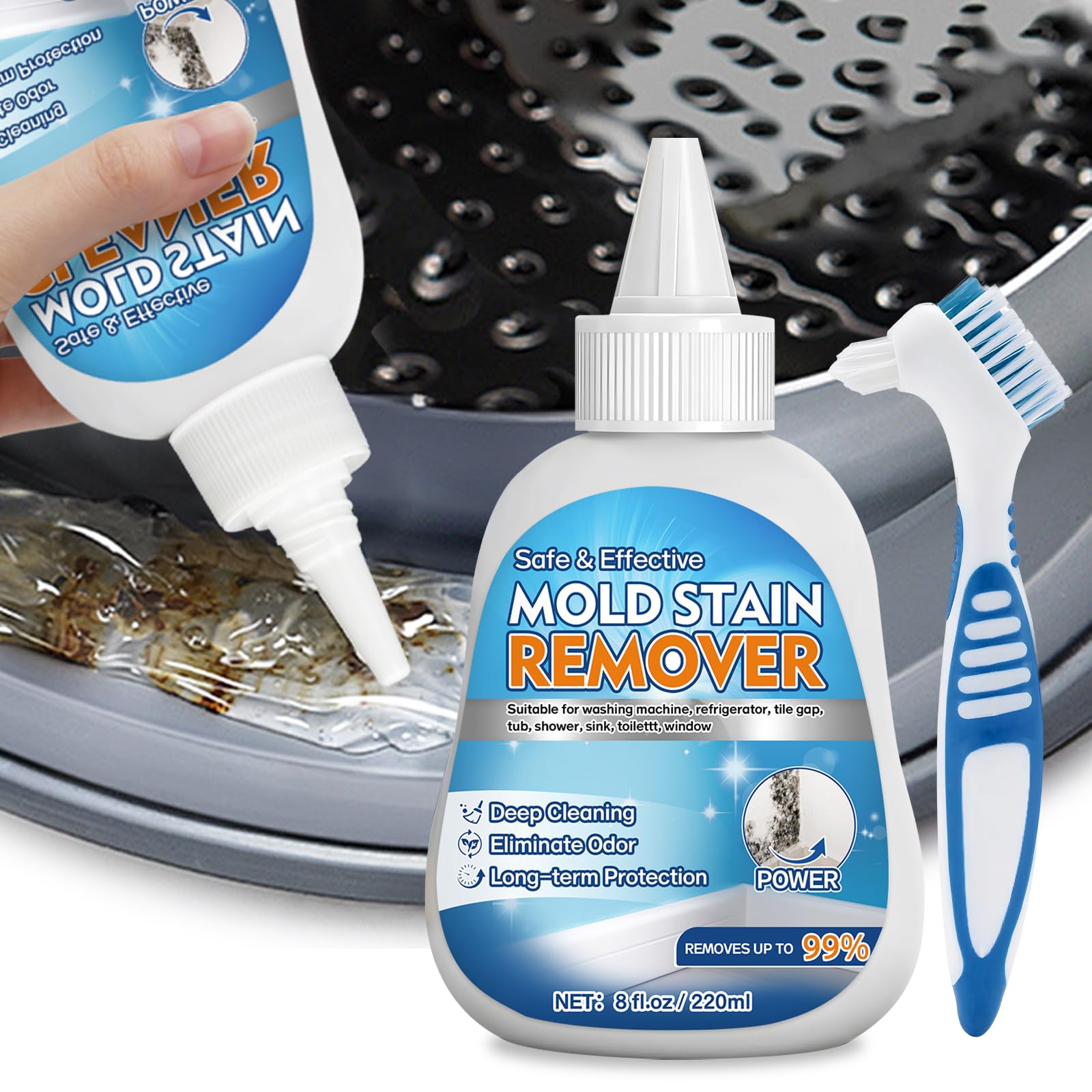 Home Mold Stain Remover Gel