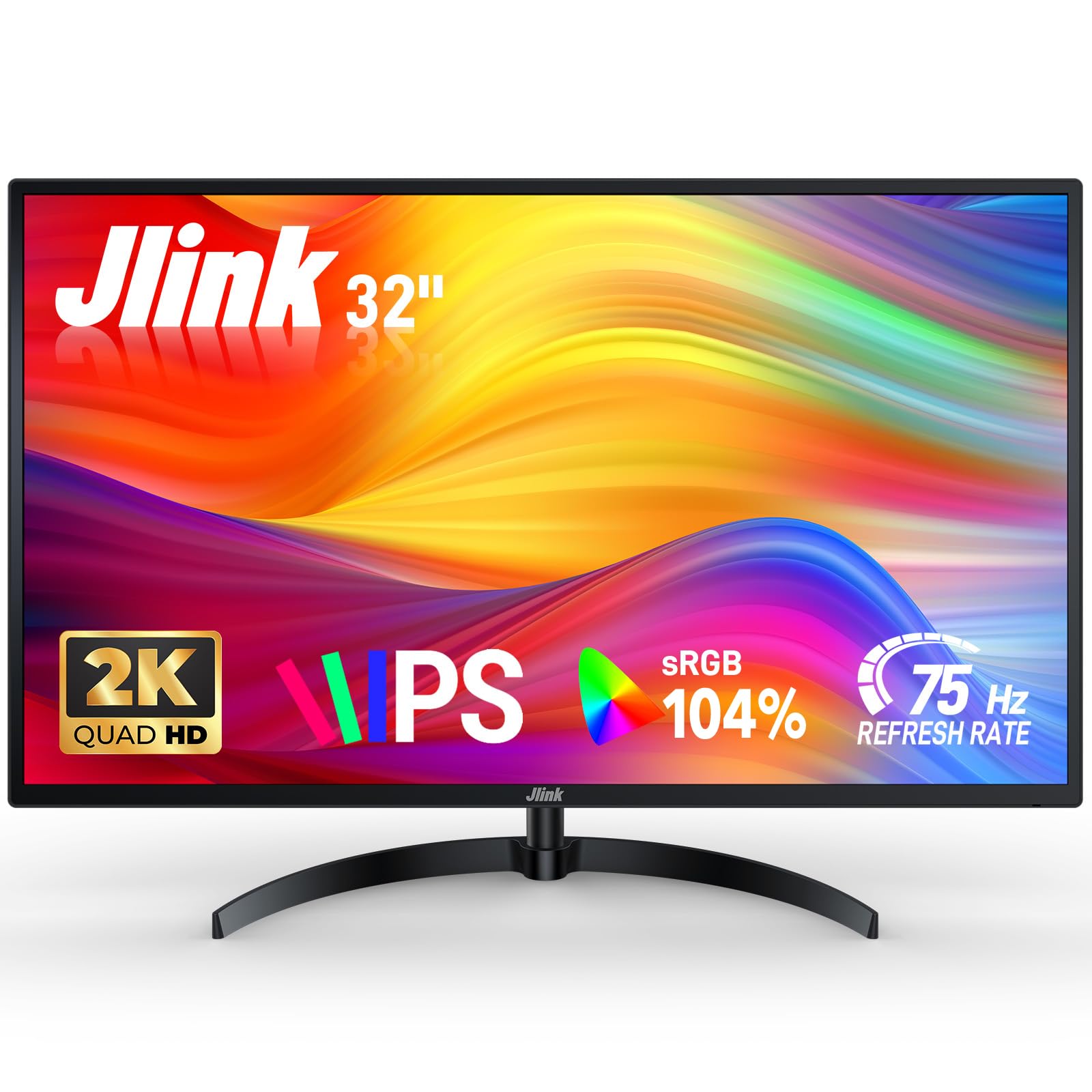 Amazon.co.jp: Jlink モニター 32インチ ディスプレイ 2K 75Hz 1440P 