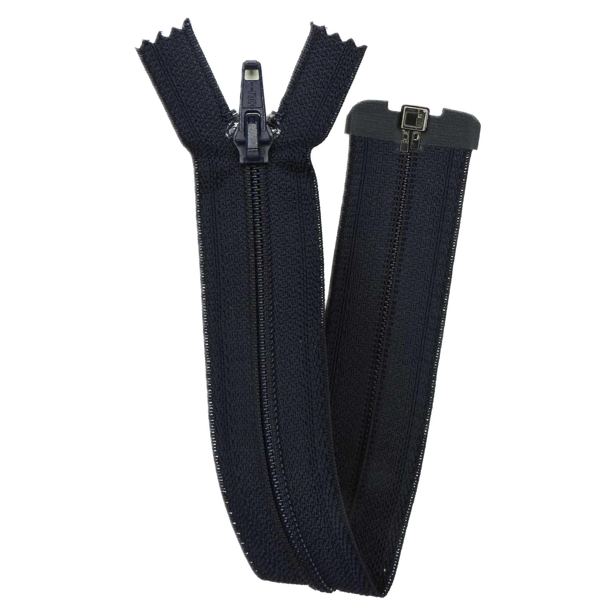 Simon Browne Crafts Open End Zip 26 inch Nylon No5 66cm Coat Jacket 27 Colours BUY 1 or 2 Zips 654D, 7935 Navy Blue, 2
