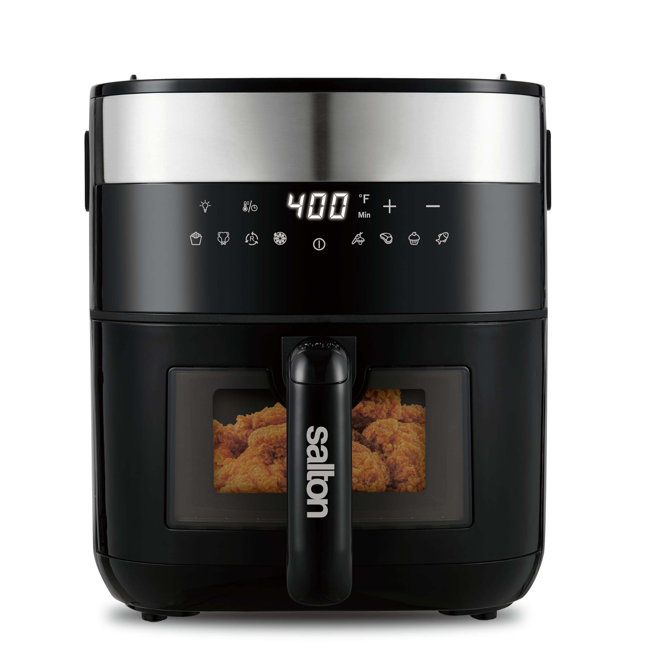 Salton Flip & Cook 3-in-1 Air Fryer with Viewing Window