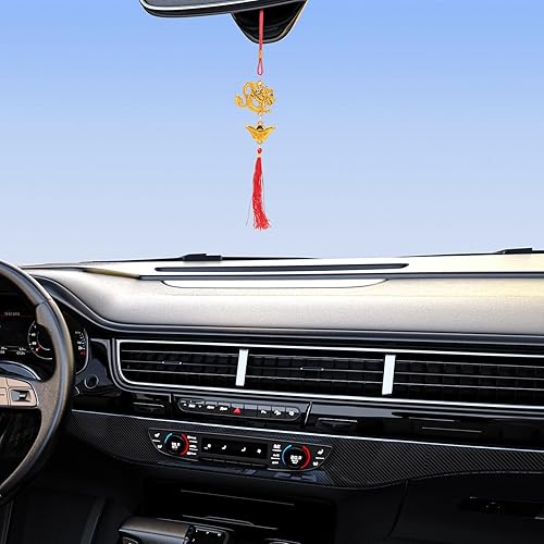 Miniatura 9 de 10 unids chino año nuevo dragón borla colgantes bonsái ventana decoraciones suerte nudo chino adornos riqueza éxito bueno