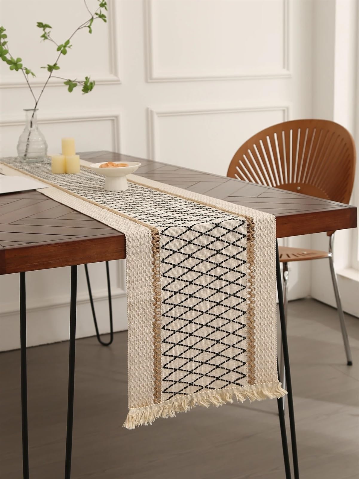 Elegante e lussuoso Grandi runner da tavolo di lusso con fodera spessa, runner da tavolo di Natale, runner da tavolo moderni chemin de table for feste di matrimonio camino de mesa tafelloper, bandiera