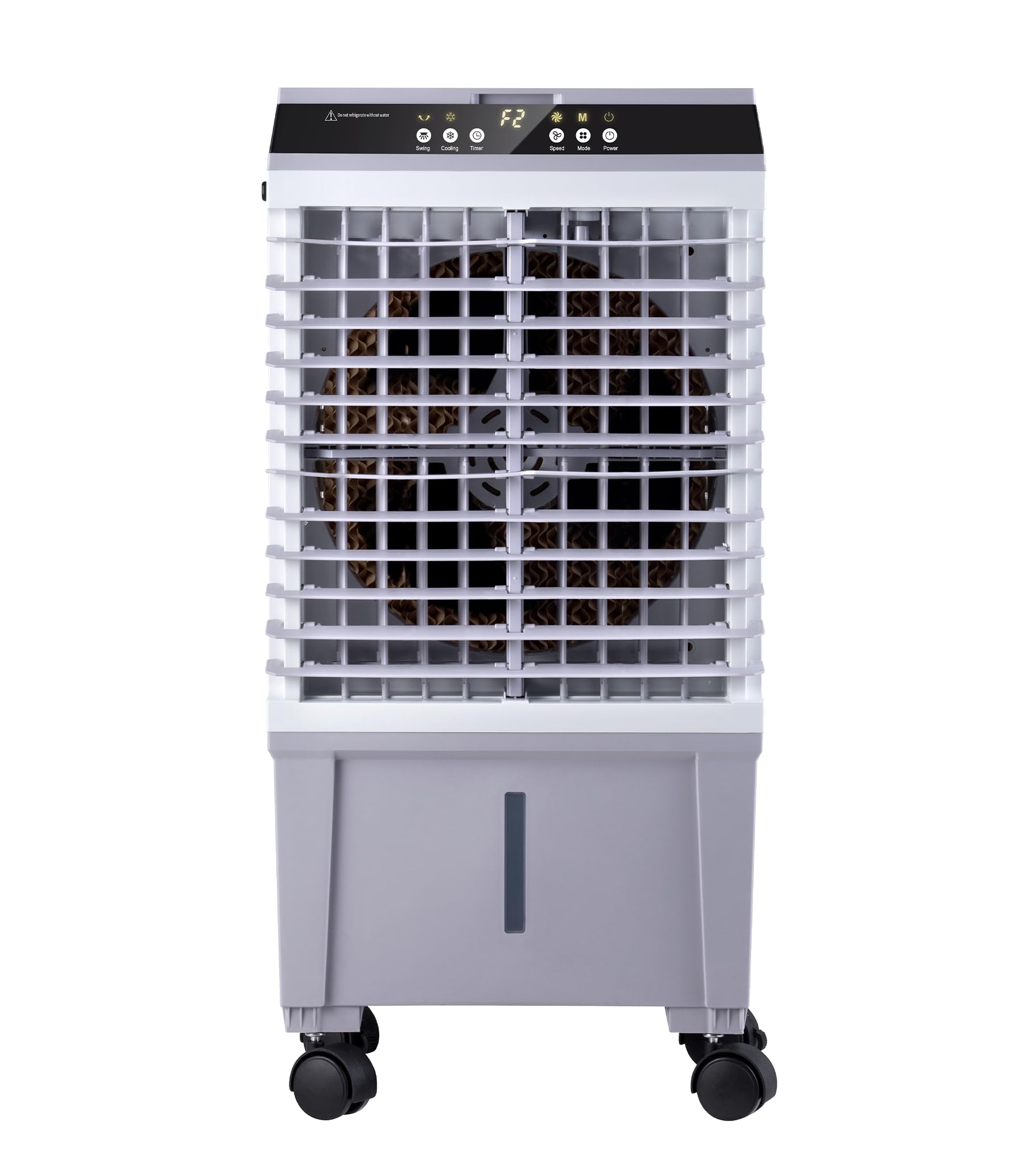 AKIRES Swamp Cooler,3-IN-1 Evaporative Air Cooler with 2026 New Upgraded Copper Motor,5.0 Gal Water Tank,6 Ice Packs,12H Timer,Cooling Tower Fan for Indoor,Outdoor,Bedroom,Office,Room,Home(29IN)