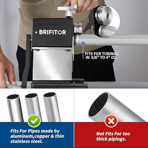 Miniatura 5 de Herramienta de cuentas para tubos, herramienta de formación de cuentas, rodillo de cuentas, para tuberías de admisión o intercooler en 58 pulgadas o