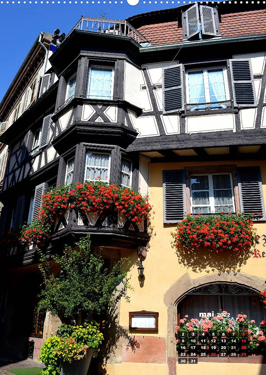 Colmar une ville charmante en Alsace (Premium, hochwertiger DIN A2 Wandkalender 2022, Kunstdruck in Hochglanz): Une petite ville française avec du charme (Calendrier mensuel, 14 Pages )