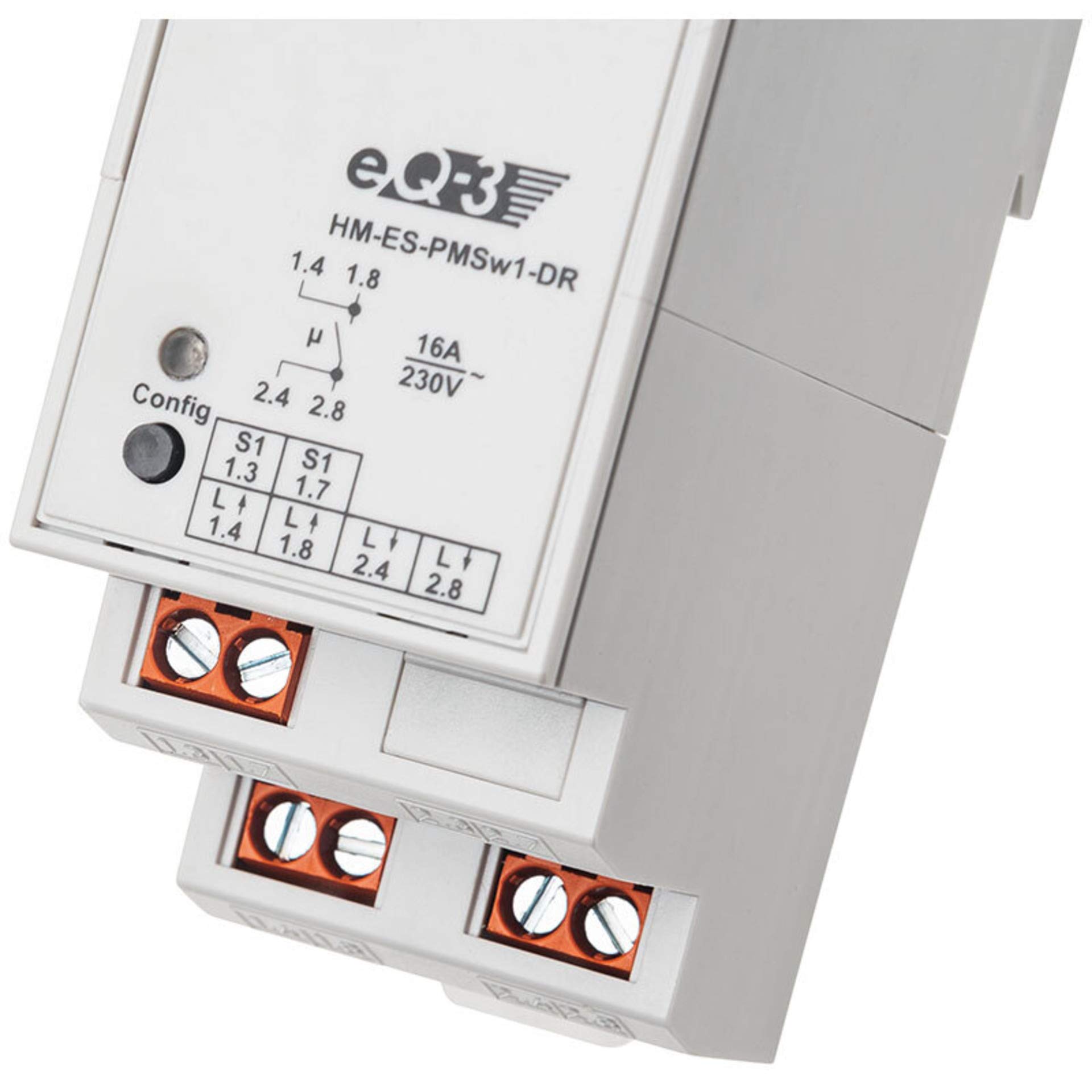 103863 ELV Homematic Bausatz Hutschienen-Schaltaktor mit Leistungsmessung HM-ES-PMSw1-DR
