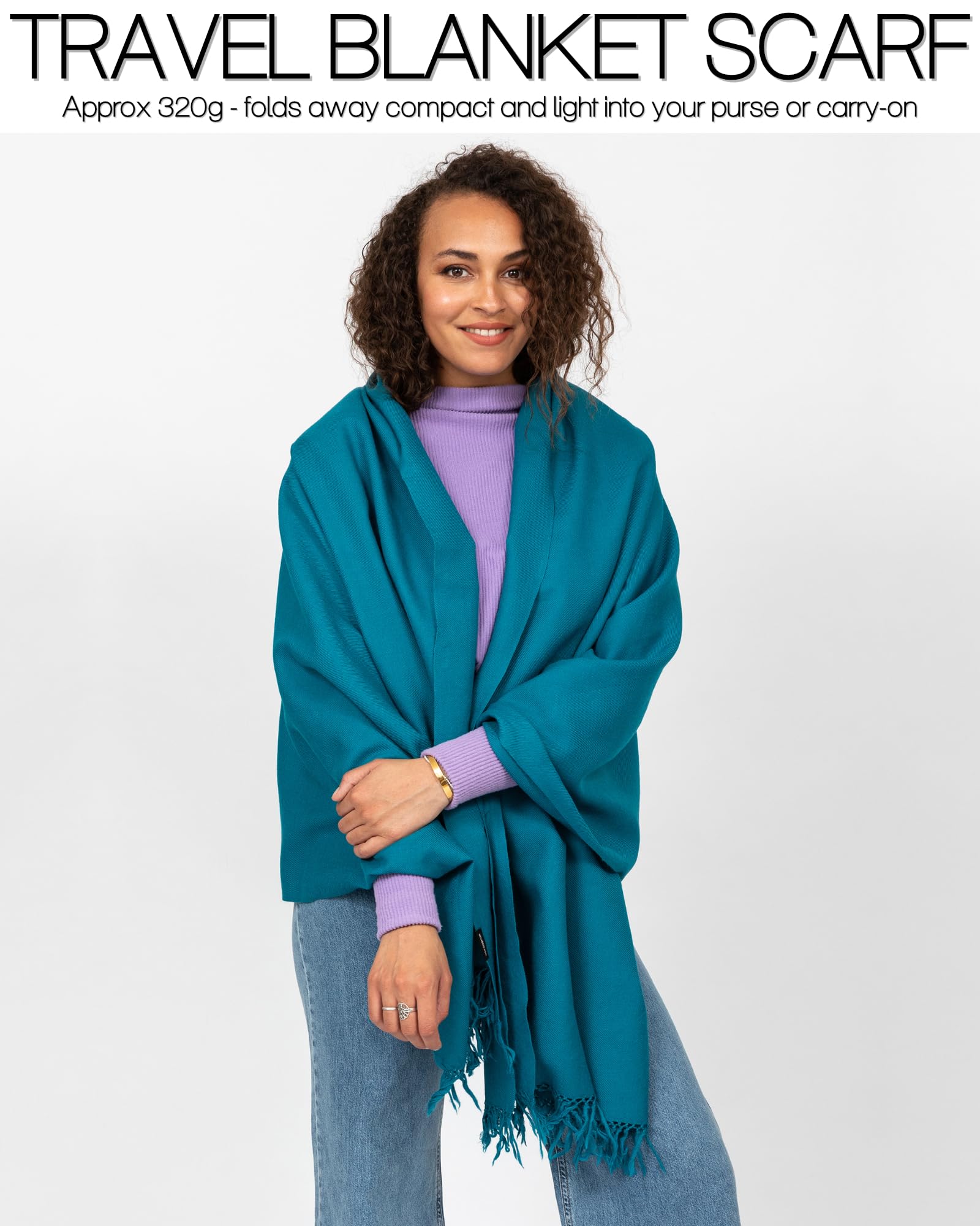 likemary Schals & Tücher für Damen – Weicher Wollschal & Halstuch für Herbst und Winter – Leichter XXL Schal – Große Tücher für Damen – Fairtrade Geschenk