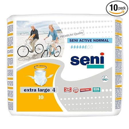 Seni Active Adult Pull Ups - 10 Pieces (Extra Large)