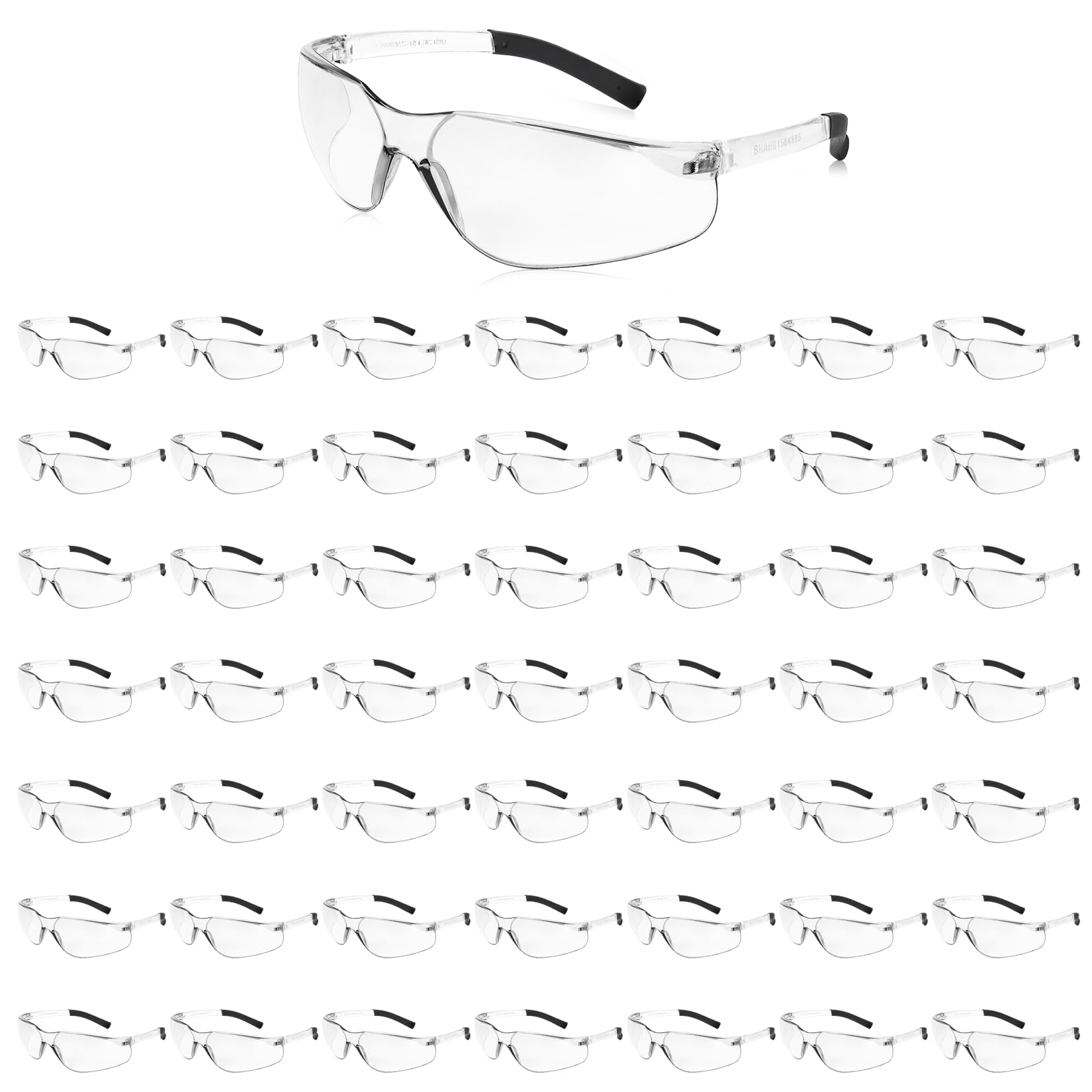 Salfboy Safety Glasses for Men Women ANSI Z87.1 Safety Glasses Bulk Protective Eyewear Scratch-Resistant