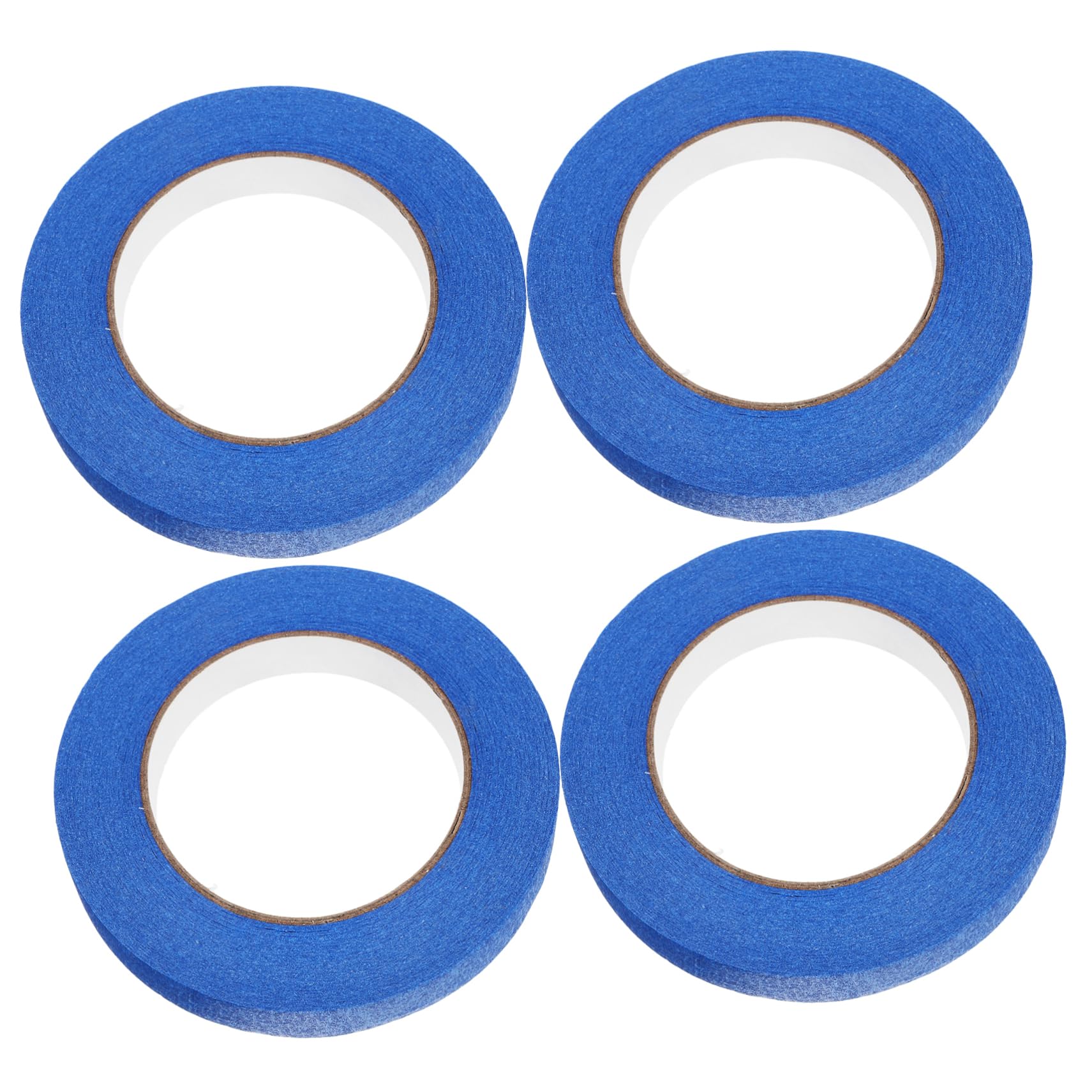 ULTECHNOVO Residue- Painter's Tape 18mm Wide Thin Masking Tape 50m Roll Blue for Auto Work