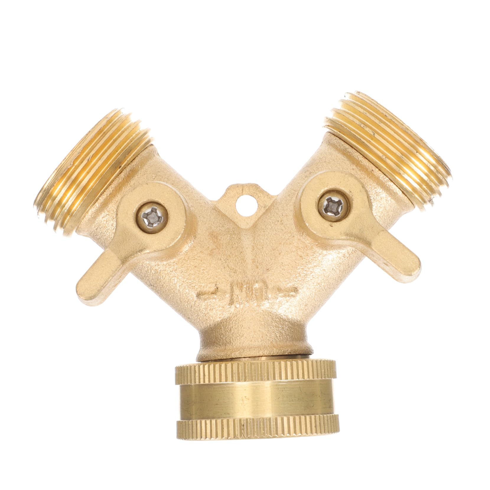 Raccord de tuyau laiton pour arrosage, séparateur double et adaptateur fileté