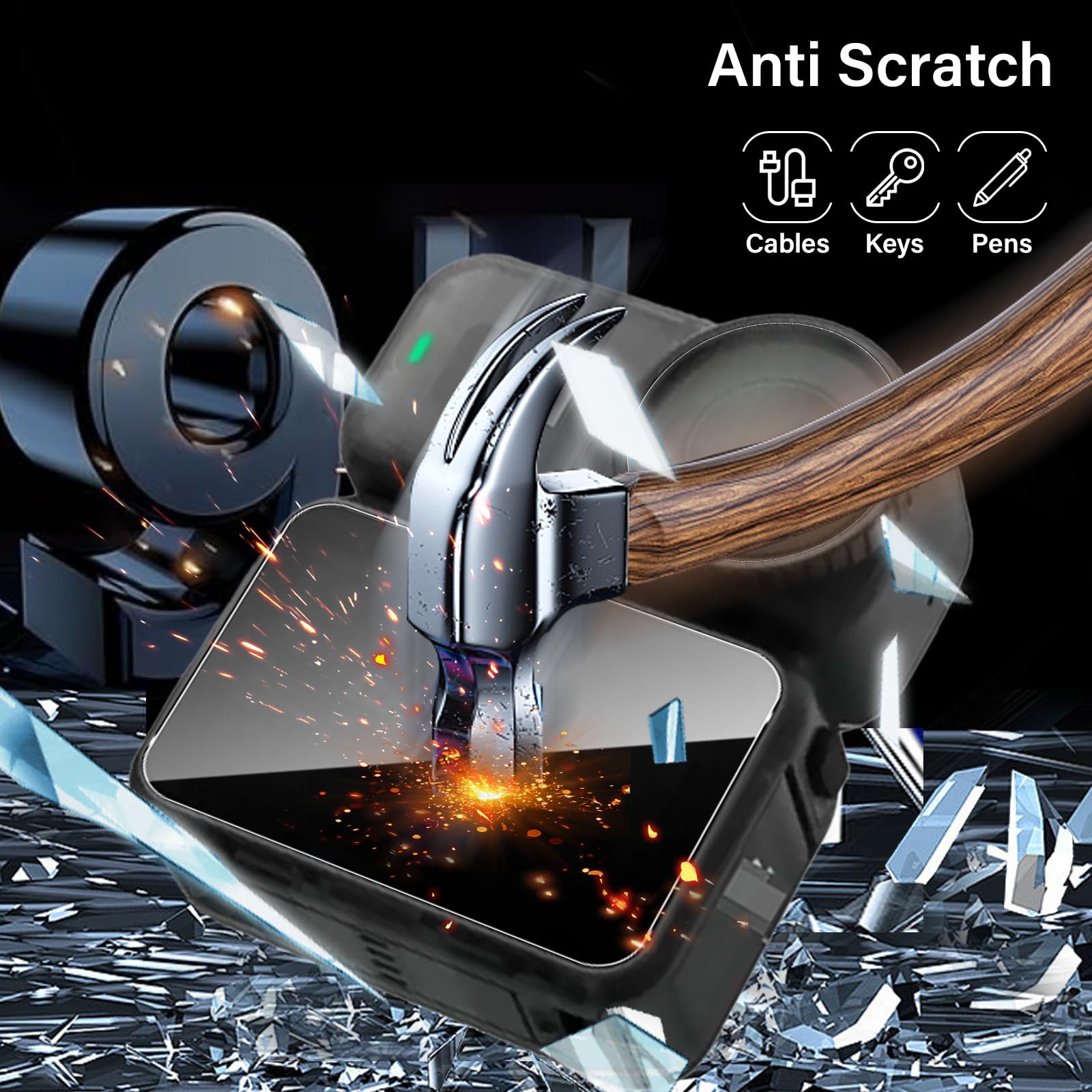 Verre Trempé Pour DJI Osmo Nano Protection Ecran, 3 Pièces