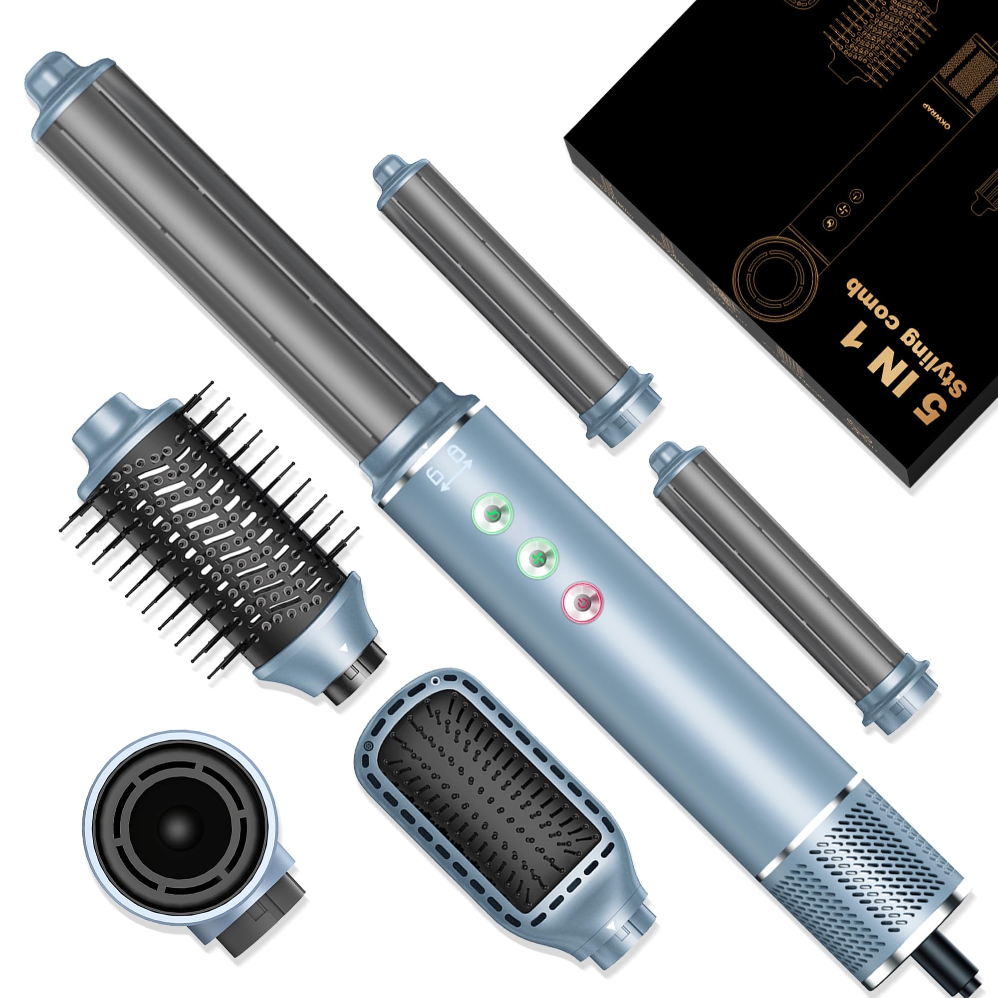 Atopskins 5-in-1 Hairstyler - 320M Ionen Luftstyler Produktbild-Vorschau 8