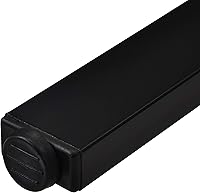 Vista 8 de Juego de mesa de comedor de 4 piezas de altura de mostrador, juego de mesa de comedor extra larga con 3 taburetes, panel de madera y marco de metal