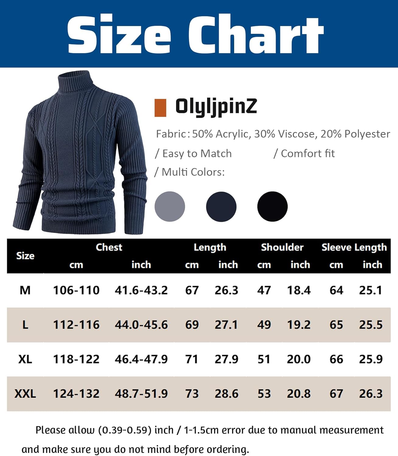 Coltrui voor heren Kopen? Extra lang - Van S tot 3XL