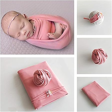 Amazon Co Jp Bespeture ベビー 毛布 お包み ラップ布 背景布 3点 セット 寝相アート 赤ちゃん おくるみ ニューボーンフォト 撮影 道具 ブランケット ストレッチ ニットラップ 包む 布 紺色 ホーム キッチン